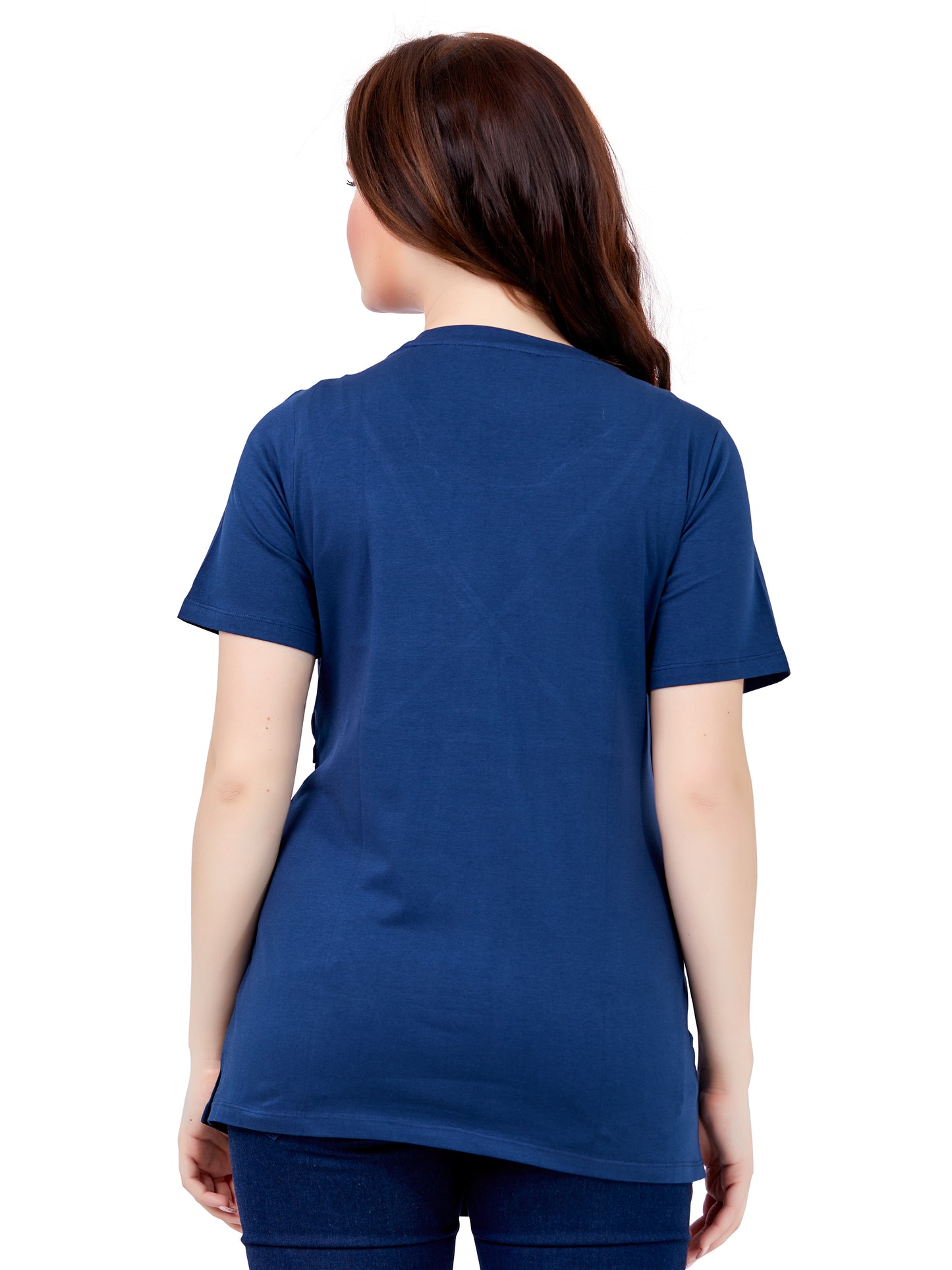 Indigo Blue Maternity T-shirt