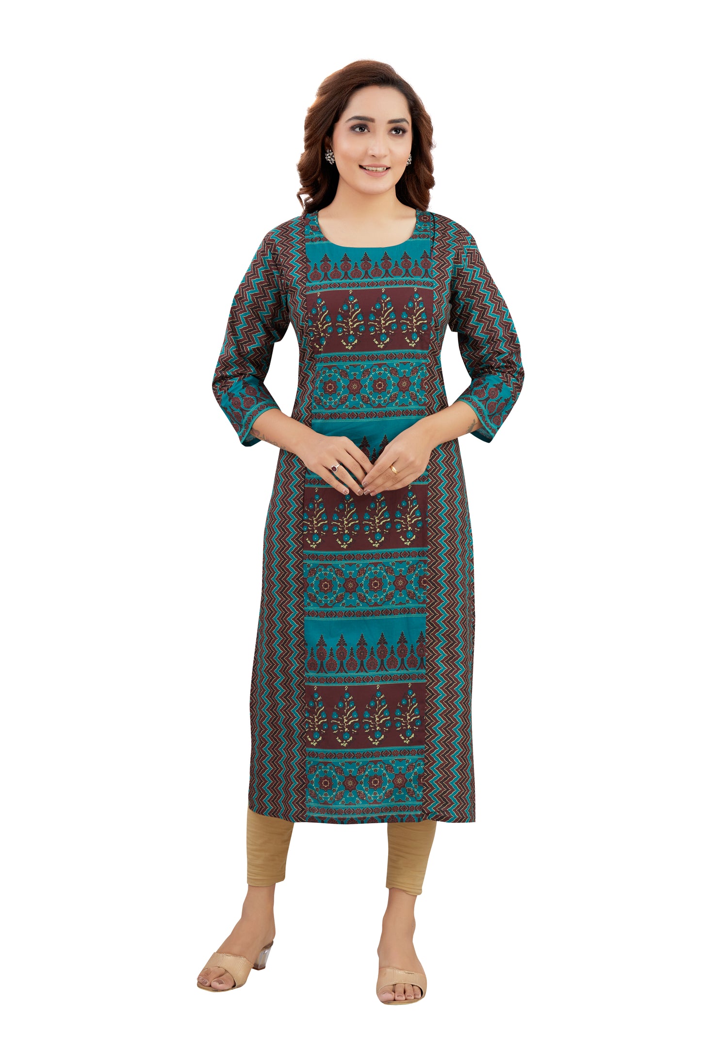 Rama Maroon Feeding Kurti