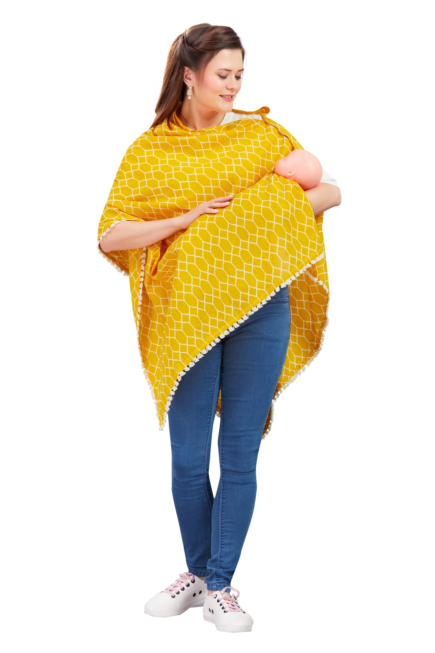 Sunflower Yellow Nursing Cover