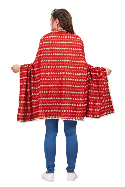 Red Motif Nursing Cover