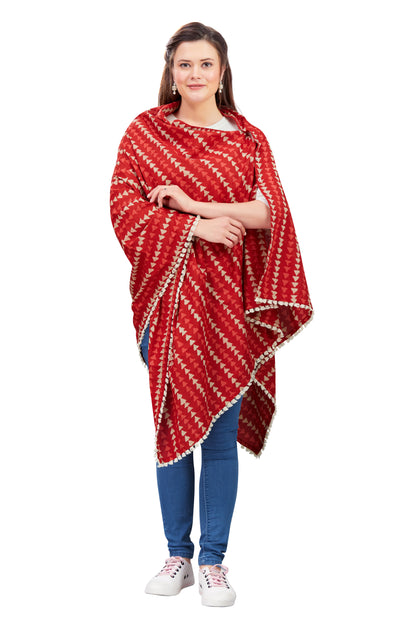 Red Motif Nursing Cover