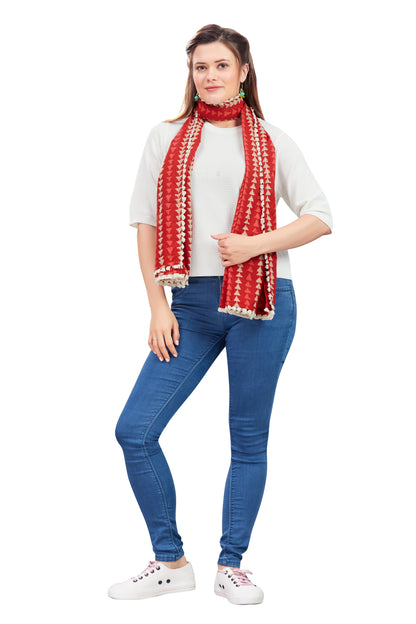 Red Motif Nursing Cover