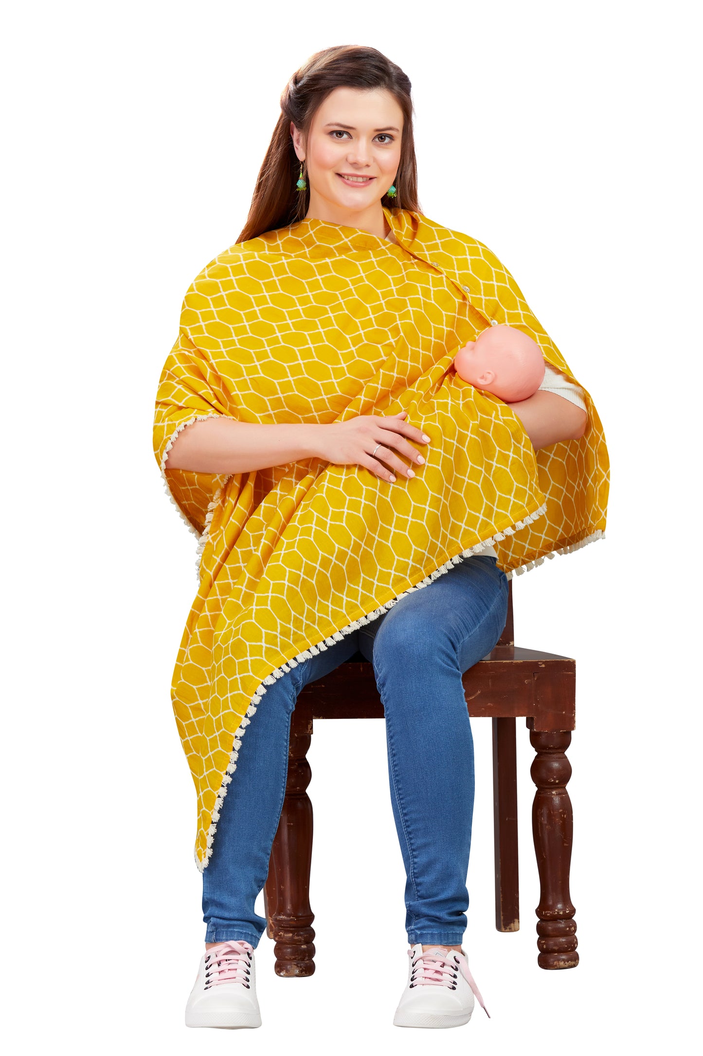 Sunflower Yellow Nursing Cover