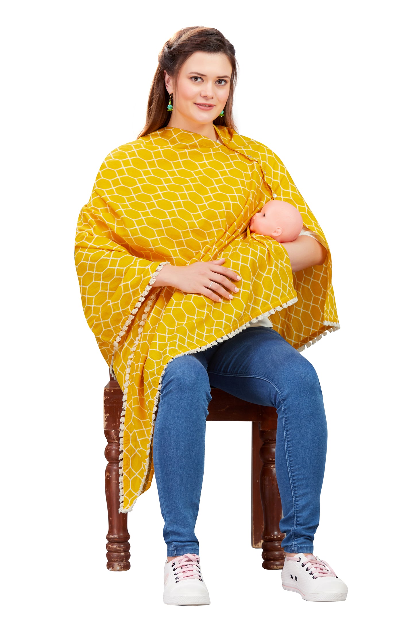 Sunflower Yellow Nursing Cover