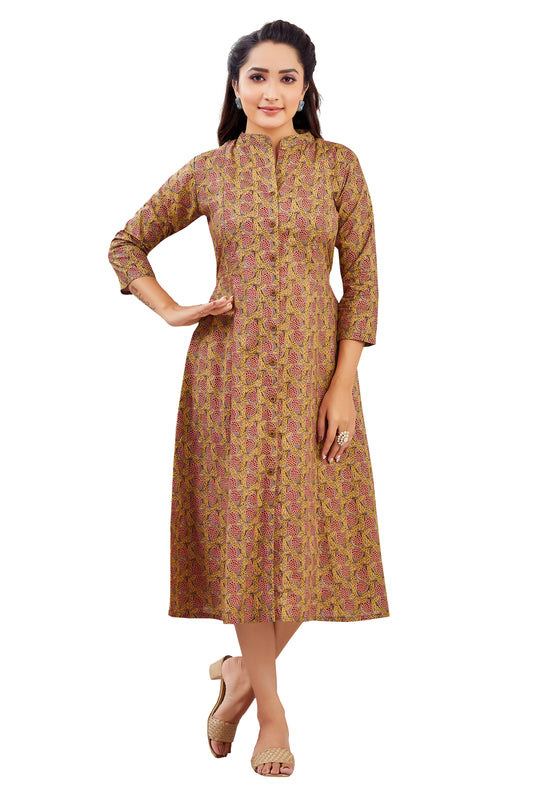 Beige Blush Feeding Kurti