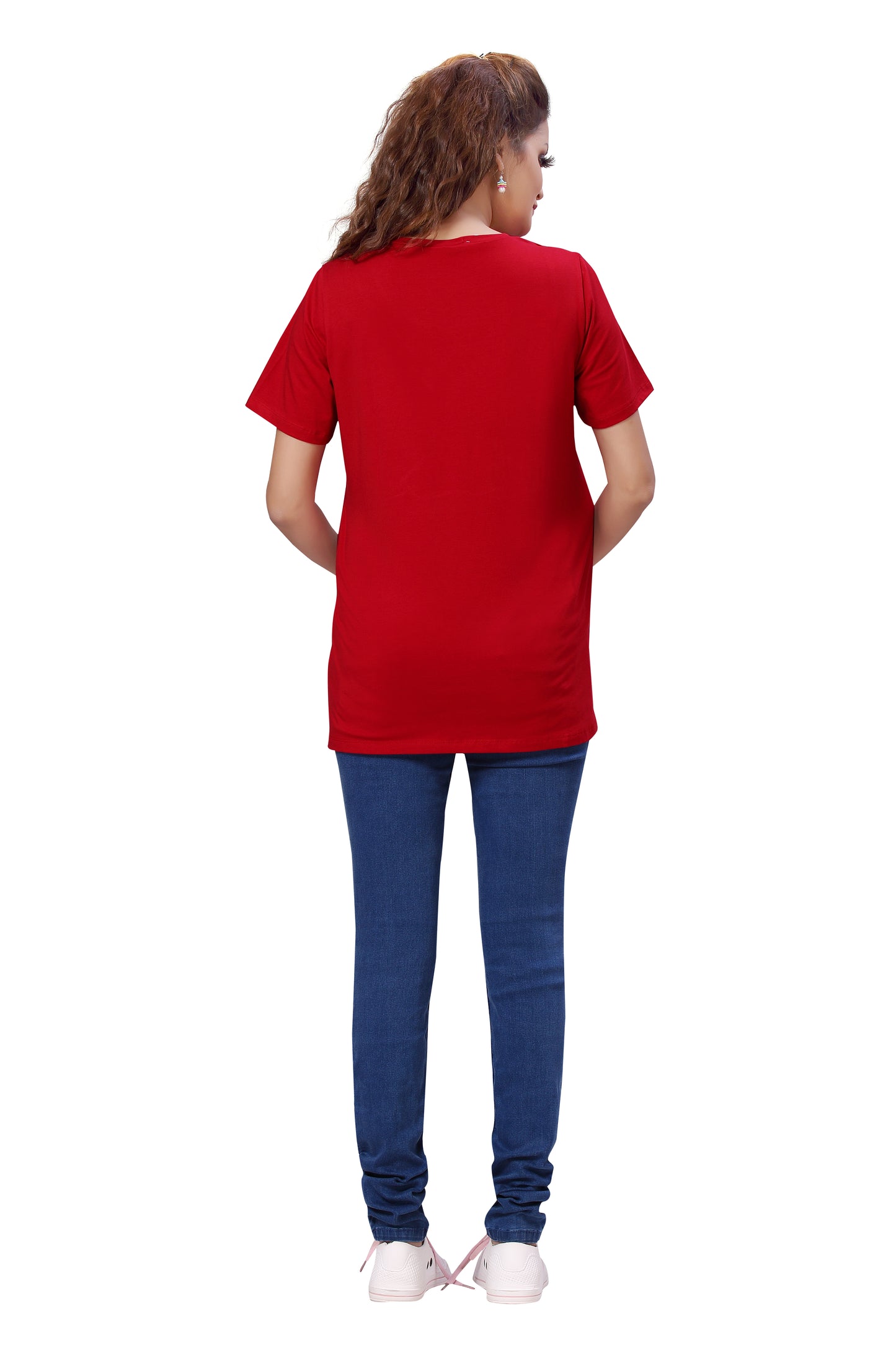 Red Maternity T-shirt
